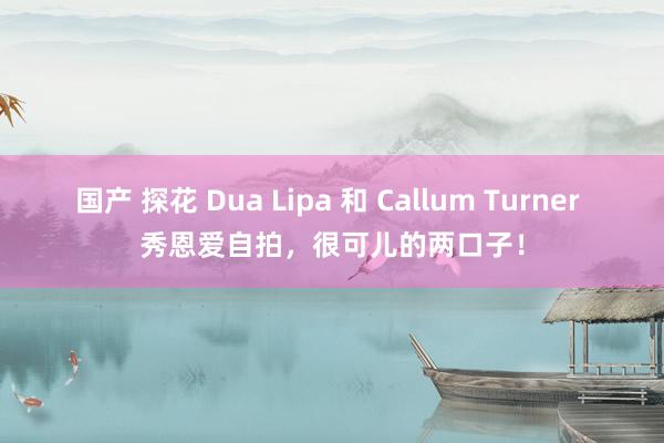 国产 探花 Dua Lipa 和 Callum Turner 秀恩爱自拍，很可儿的两口子！