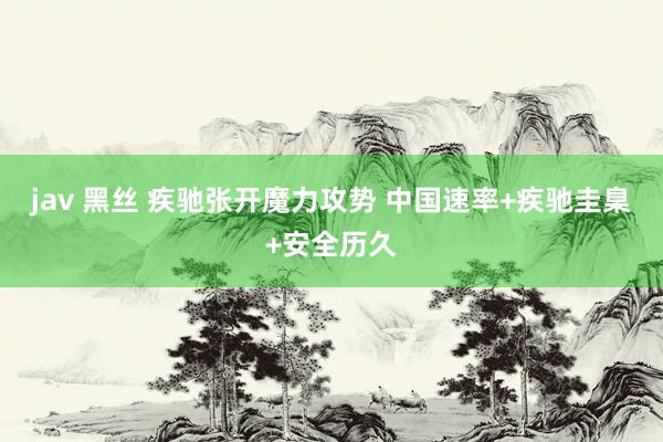jav 黑丝 疾驰张开魔力攻势 中国速率+疾驰圭臬+安全历久