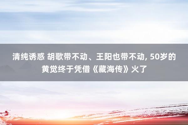 清纯诱惑 胡歌带不动、王阳也带不动， 50岁的黄觉终于凭借《藏海传》火了